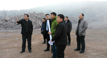 仟億達與葫蘆島市領(lǐng)導(dǎo)不畏嚴寒，共同實地考察勘測及選址